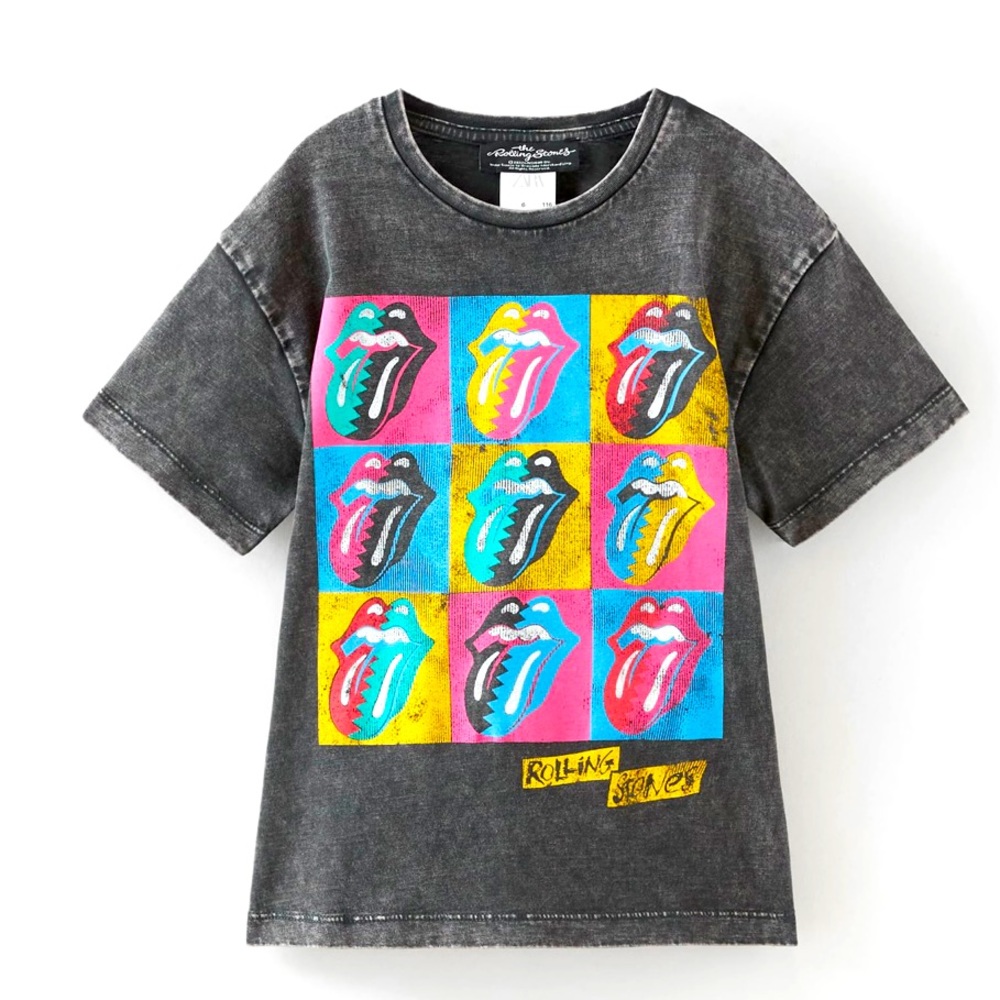 Zara Kids Rolling Stone Band Tee